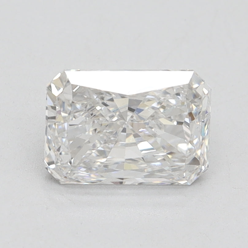 1.24 Carat Radiant Lab Diamond with  Cut Diamond in 14KT  view 1
