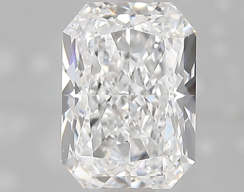 2.09 Carat Radiant Lab Diamond with  Cut Diamond in 14KT  view 1
