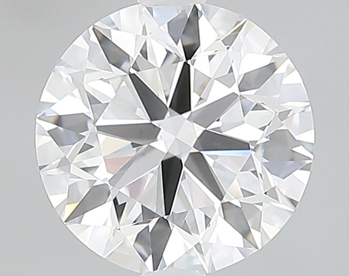 2.04 Carat Round Lab Diamond with  Cut Diamond in 14KT  view 1
