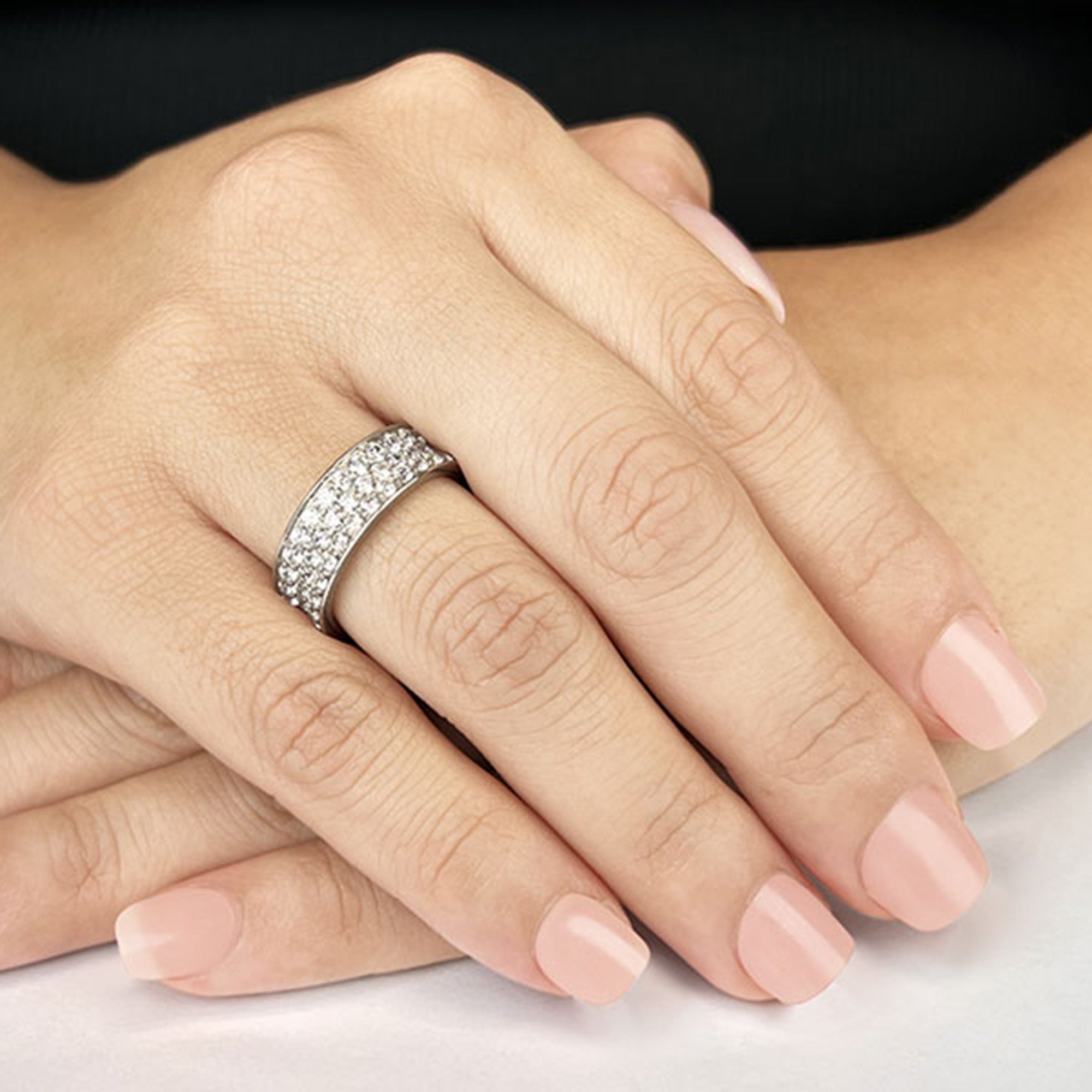 Triple eternity ring new arrivals
