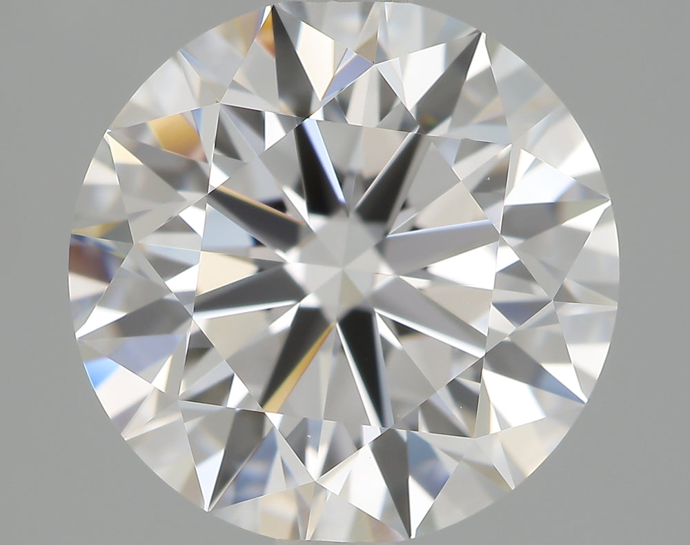 2.15 Carat Round Lab Diamond with  Cut Diamond in 14KT  view 1

