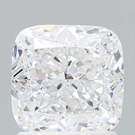 1.7 Carat Cushion Lab Diamond with  Cut Diamond in 14KT  view 1
