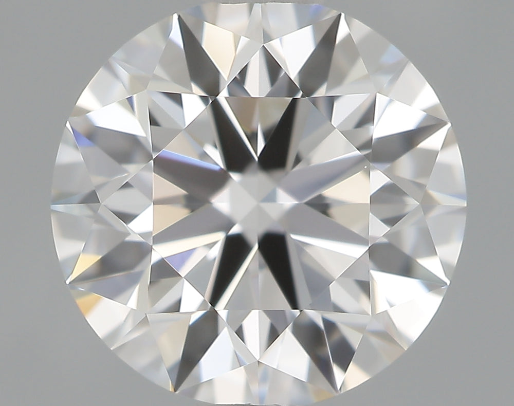 1.04 Carat Round Lab Diamond with  Cut Diamond in 14KT  view 1
