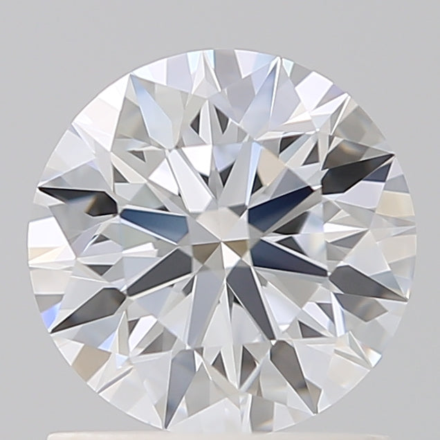 1.17 Carat Round Lab Diamond with  Cut Diamond in 14KT  view 1
