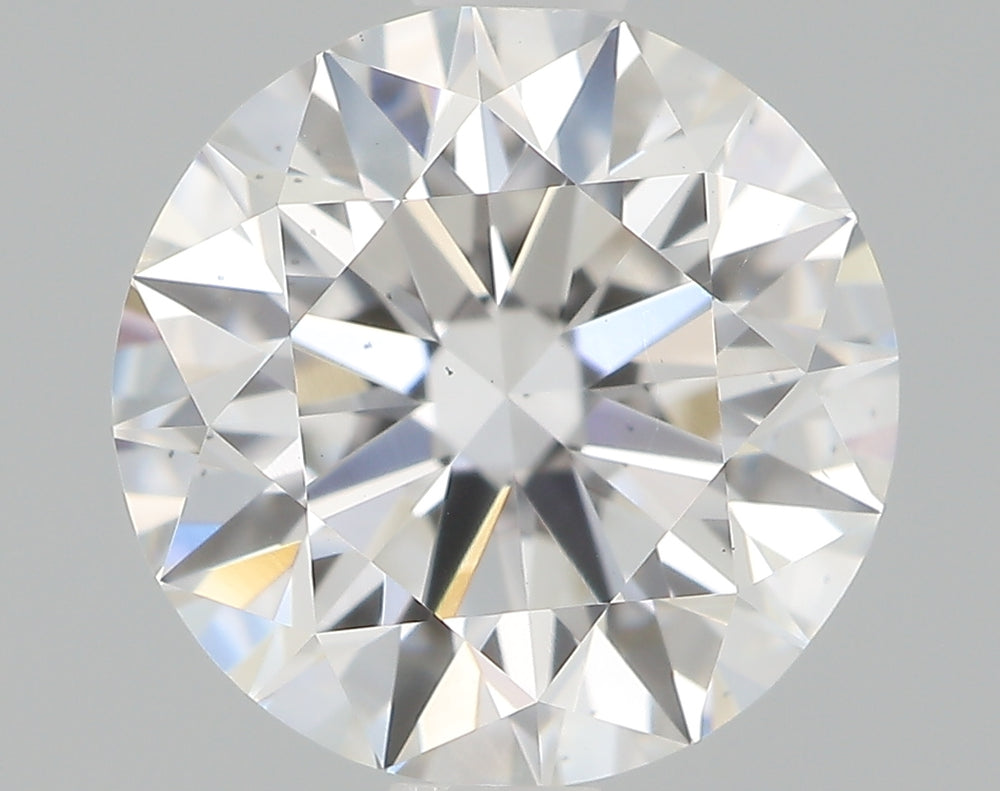 1.1 Carat Round Lab Diamond with  Cut Diamond in 14KT  view 1
