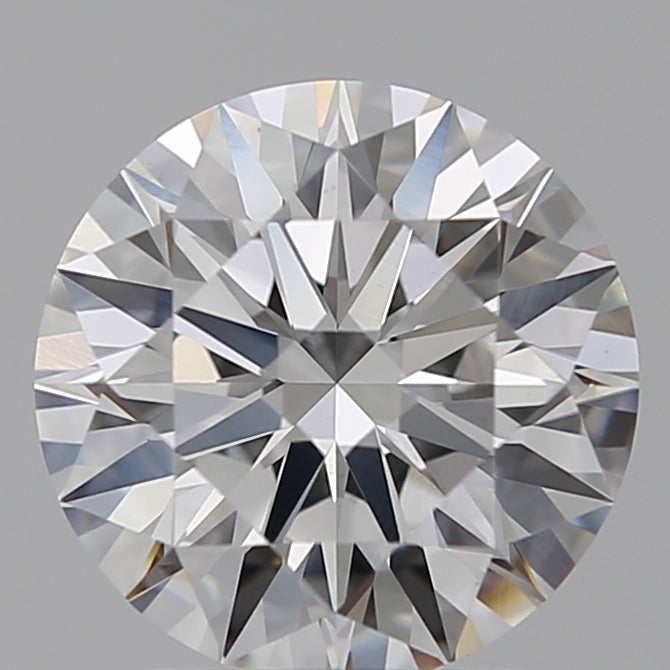 1.78 Carat Round Lab Diamond with  Cut Diamond in 14KT  view 1
