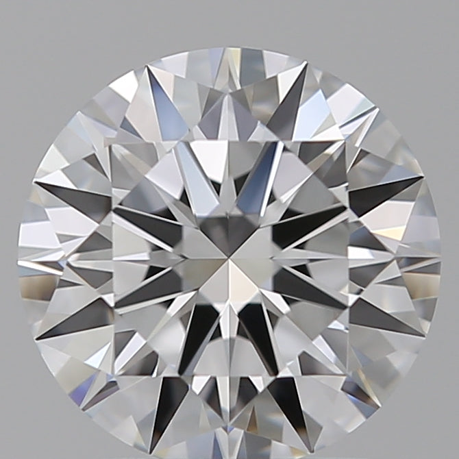 1.56 Carat Round Lab Diamond with  Cut Diamond in 14KT  view 1
