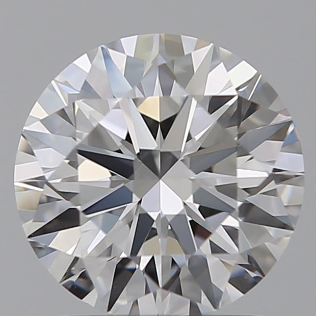 1.52 Carat Round Lab Diamond with  Cut Diamond in 14KT  view 1
