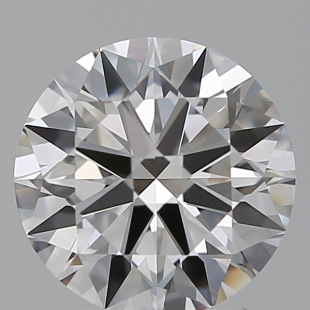 1.5 Carat Round Lab Diamond with  Cut Diamond in 14KT  view 1
