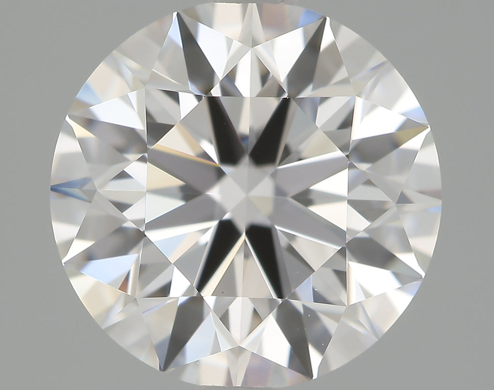 2.1 Carat Round Lab Diamond with  Cut Diamond in 14KT  view 1
