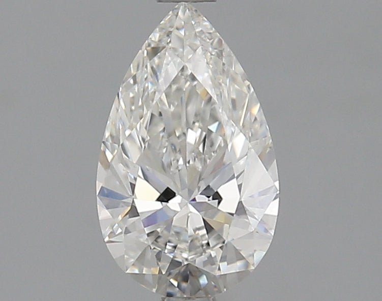 1.15 Carat Pear Lab Diamond with  Cut Diamond in 14KT  view 1
