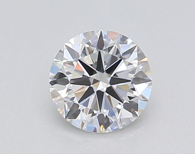 0.3 Carat Round Lab Diamond with  Cut Diamond in 14KT  view 1
