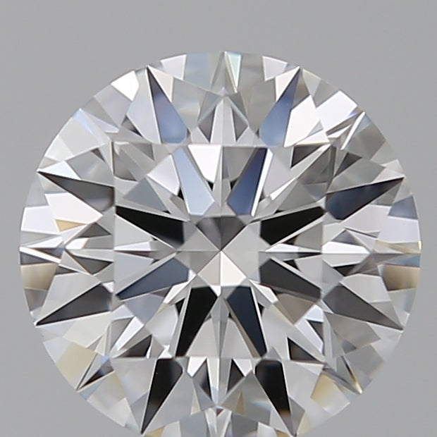 1.12 Carat Round Lab Diamond with  Cut Diamond in 14KT  view 1
