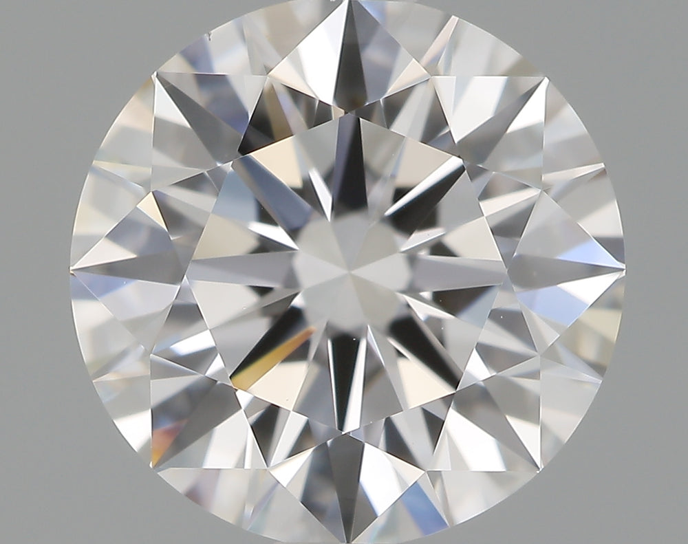 1.61 Carat Round Lab Diamond with  Cut Diamond in 14KT  view 1
