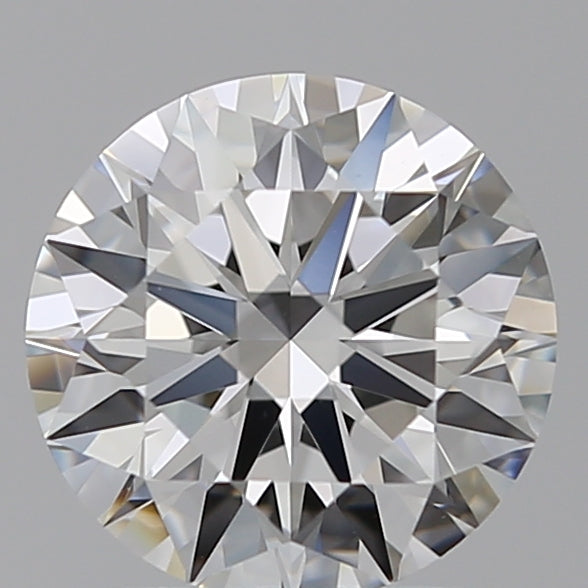 1.56 Carat Round Lab Diamond with  Cut Diamond in 14KT  view 1
