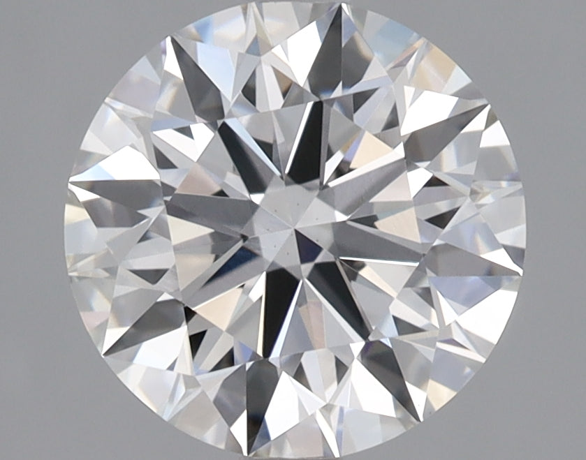 1.86 Carat Round Lab Diamond with  Cut Diamond in 14KT  view 1
