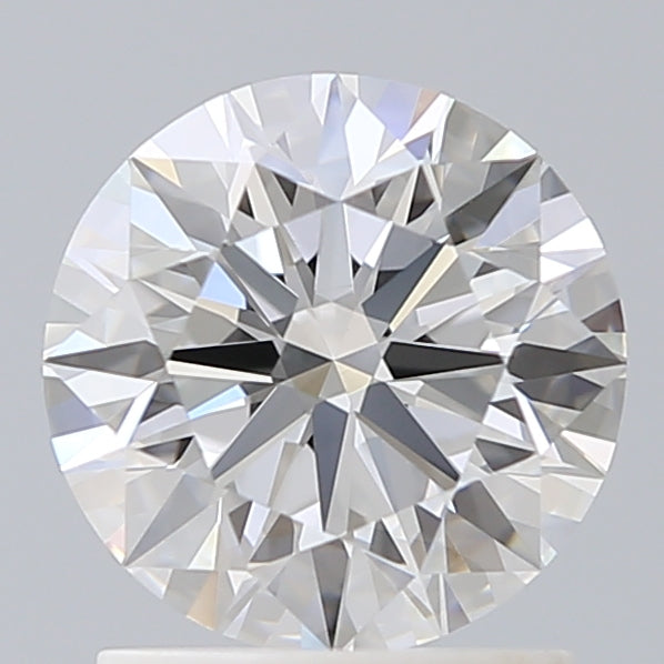 1.5 Carat Round Lab Diamond with  Cut Diamond in 14KT  view 1
