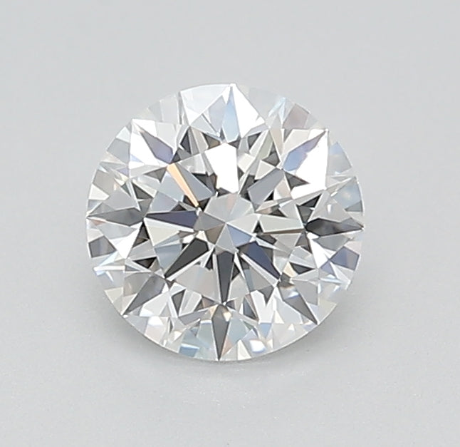 0.62 Carat Round Lab Diamond with  Cut Diamond in 14KT  view 1
