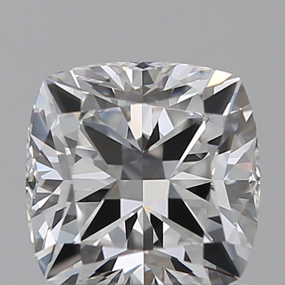 1.01 Carat Cushion Lab Diamond with  Cut Diamond in 14KT  view 1
