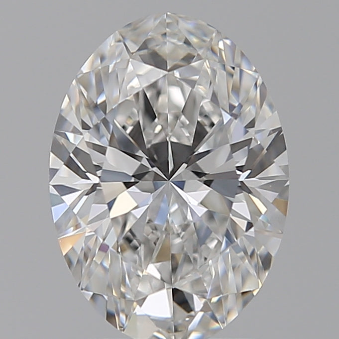 1.59 Carat Oval Lab Diamond with  Cut Diamond in 14KT  view 1
