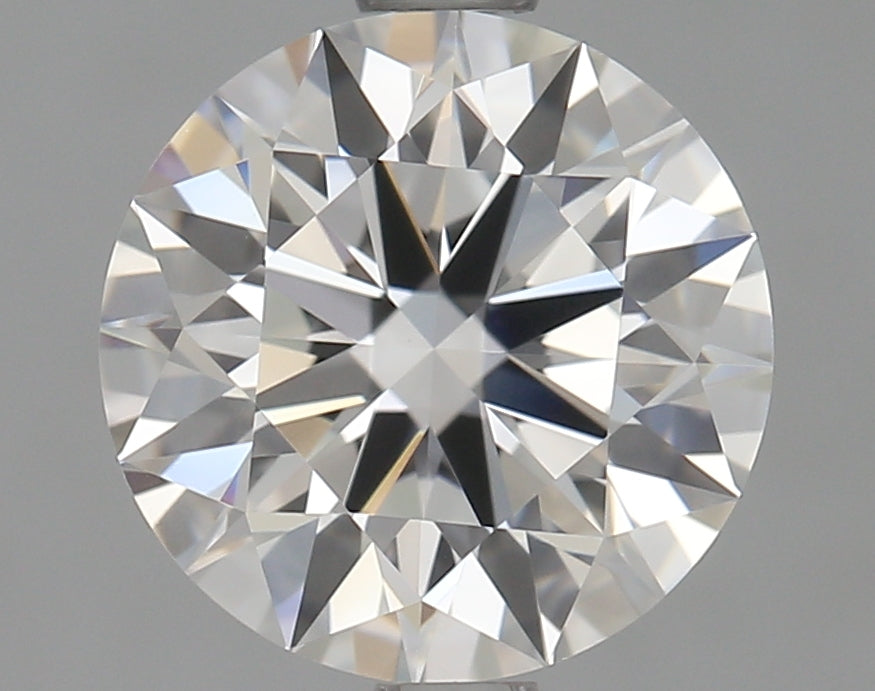 1.63 Carat Round Lab Diamond with  Cut Diamond in 14KT  view 1
