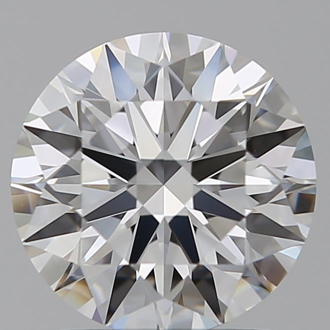 1.58 Carat Round Lab Diamond with  Cut Diamond in 14KT  view 1
