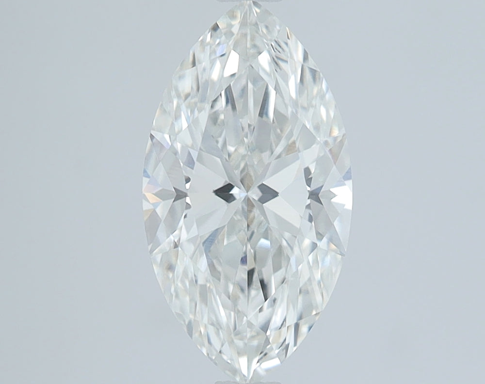 1.7 Carat Marquise Lab Diamond with  Cut Diamond in 14KT  view 1
