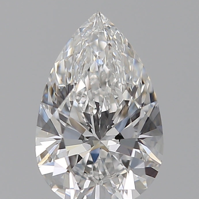 1.09 Carat Pear Lab Diamond with  Cut Diamond in 14KT  view 1
