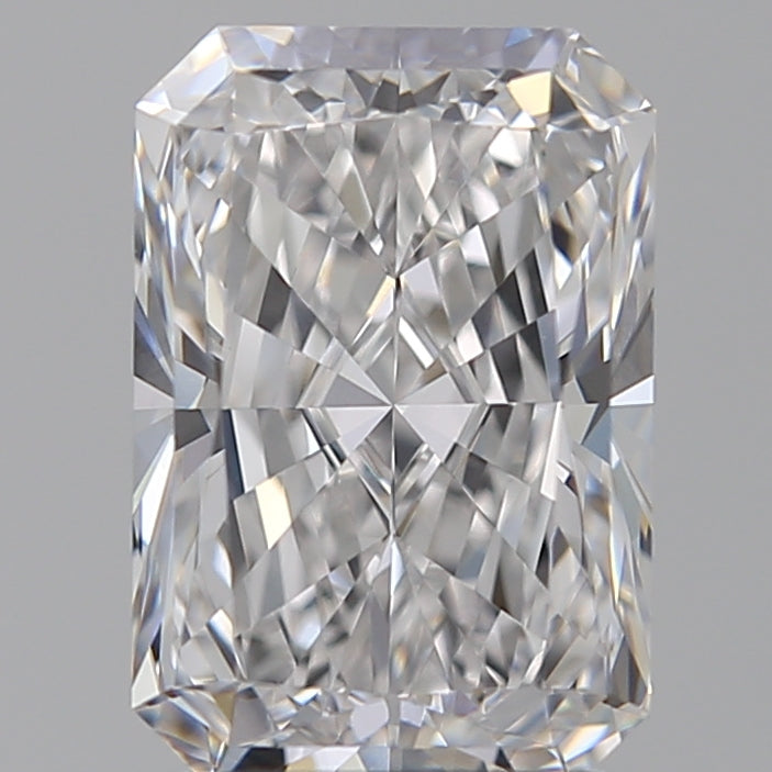 2.26 Carat Radiant Lab Diamond with  Cut Diamond in 14KT  view 1
