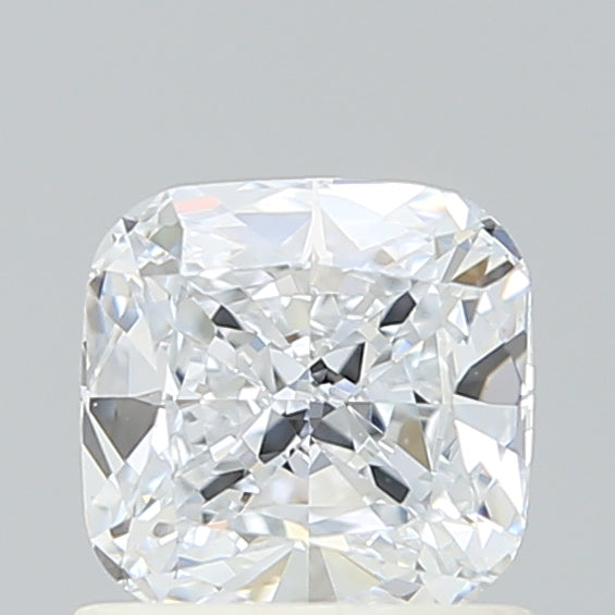 1.0 Carat Cushion Lab Diamond with  Cut Diamond in 14KT  view 1
