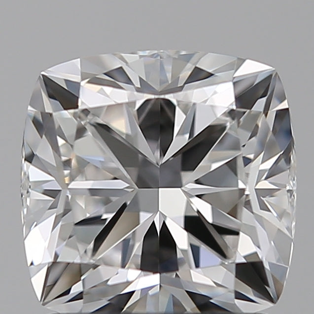 1.51 Carat Cushion Lab Diamond with  Cut Diamond in 14KT  view 1
