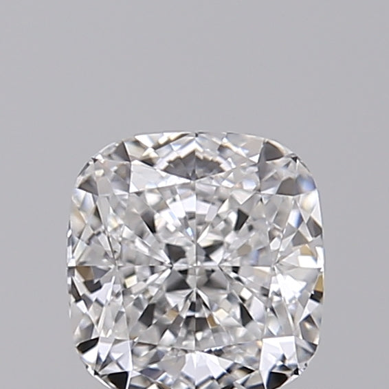 0.53 Carat Cushion Lab Diamond with  Cut Diamond in 14KT  view 1
