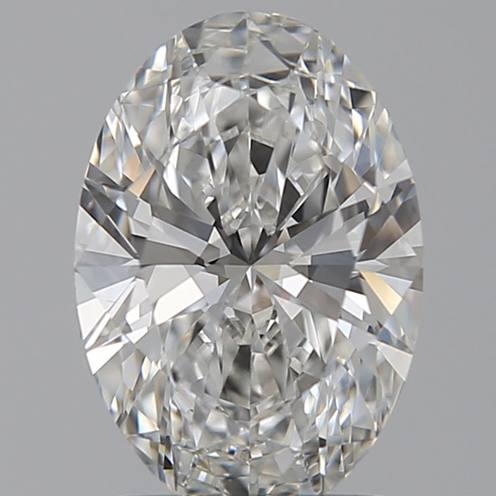 1.75 Carat Oval Lab Diamond with  Cut Diamond in 14KT  view 1
