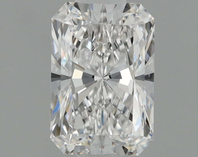 0.72 Carat Radiant Lab Diamond with  Cut Diamond in 14KT  view 1
