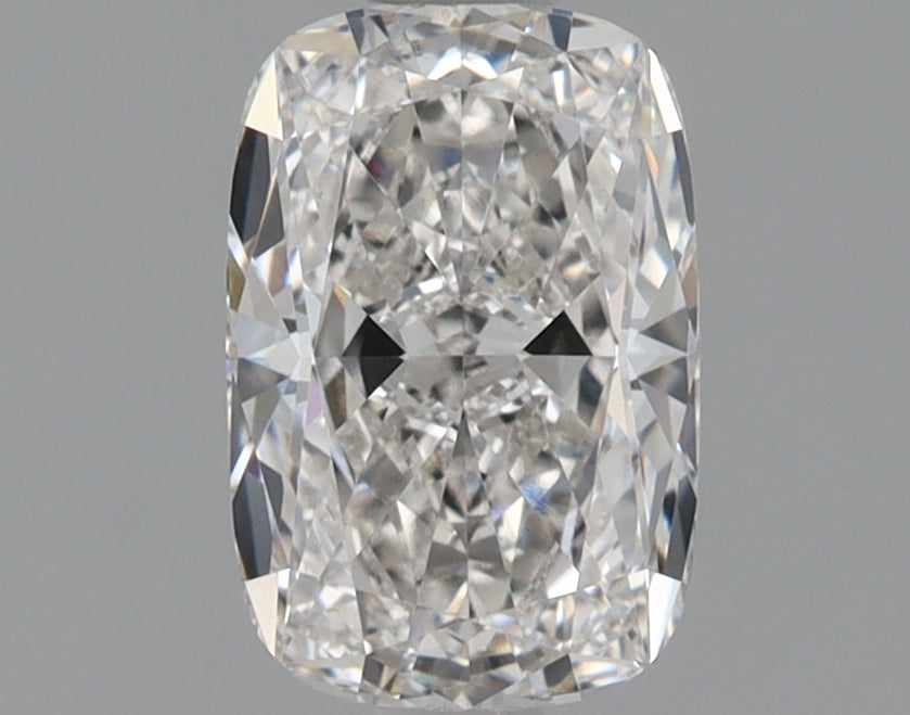 1.11 Carat Cushion Lab Diamond with  Cut Diamond in 14KT  view 1
