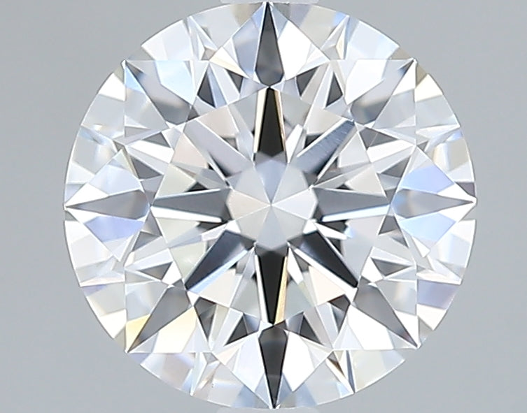 1.71 Carat Round Lab Diamond with  Cut Diamond in 14KT  view 1
