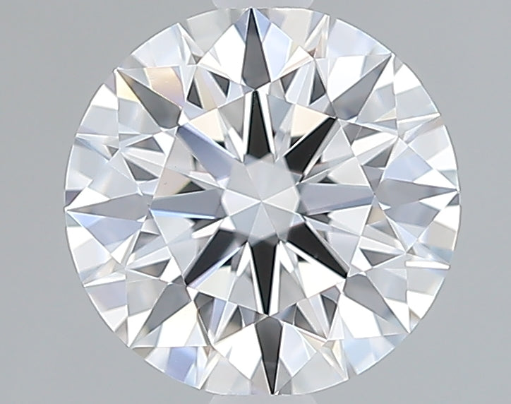1.47 Carat Round Lab Diamond with  Cut Diamond in 14KT  view 1
