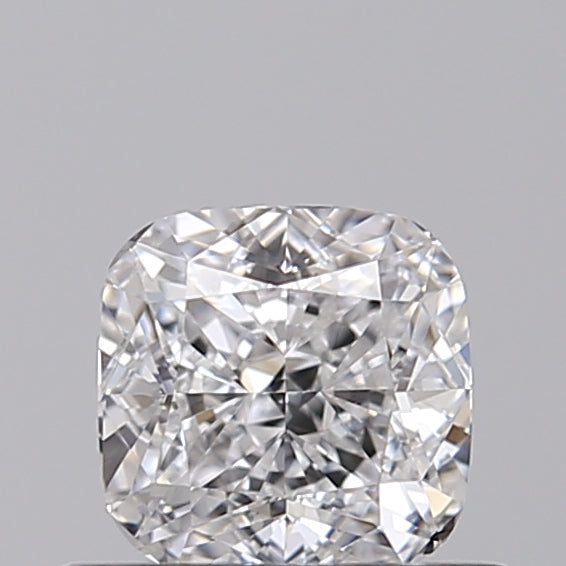 0.51 Carat Cushion Lab Diamond with  Cut Diamond in 14KT  view 1
