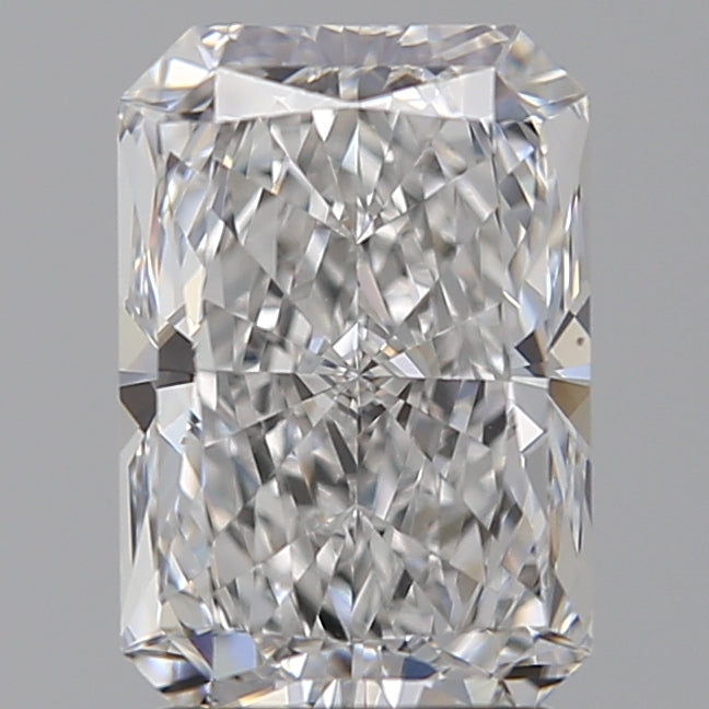 2.28 Carat Radiant Lab Diamond with  Cut Diamond in 14KT  view 1
