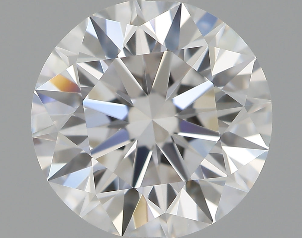 1.09 Carat Round Lab Diamond with  Cut Diamond in 14KT  view 1
