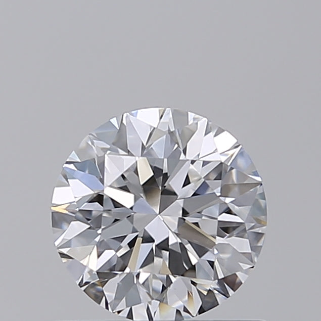 0.61 Carat Round Lab Diamond with  Cut Diamond in 14KT  view 1
