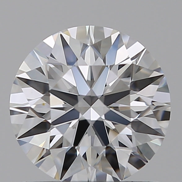 0.9 Carat Round Lab Diamond with  Cut Diamond in 14KT  view 1

