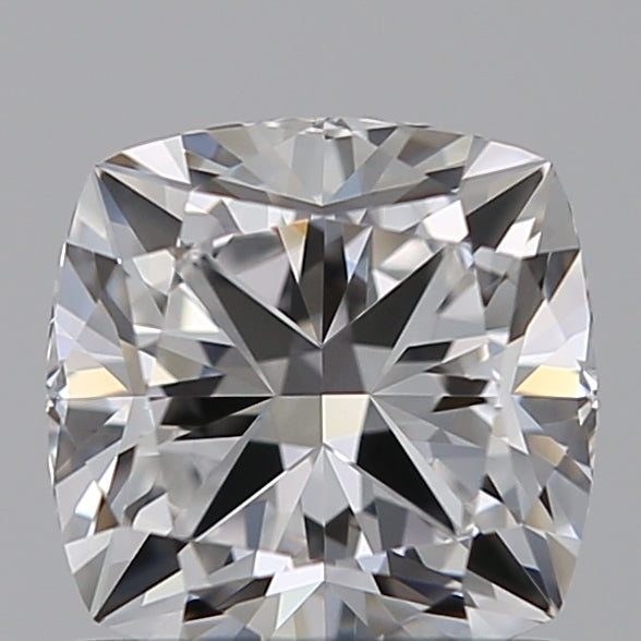 1.01 Carat Cushion Lab Diamond with  Cut Diamond in 14KT  view 1
