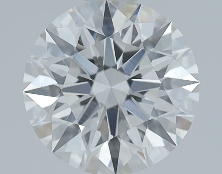 1.08 Carat Round Lab Diamond with  Cut Diamond in 14KT  view 1
