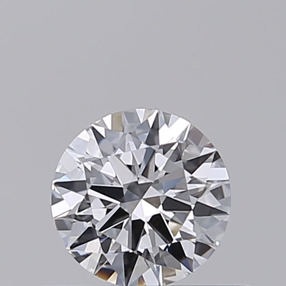 0.32 Carat Round lab Diamond with  Cut Diamond in 14KT  view 1
