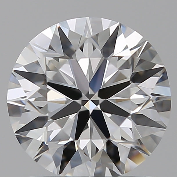 1.24 Carat Round Lab Diamond with  Cut Diamond in 14KT  view 1
