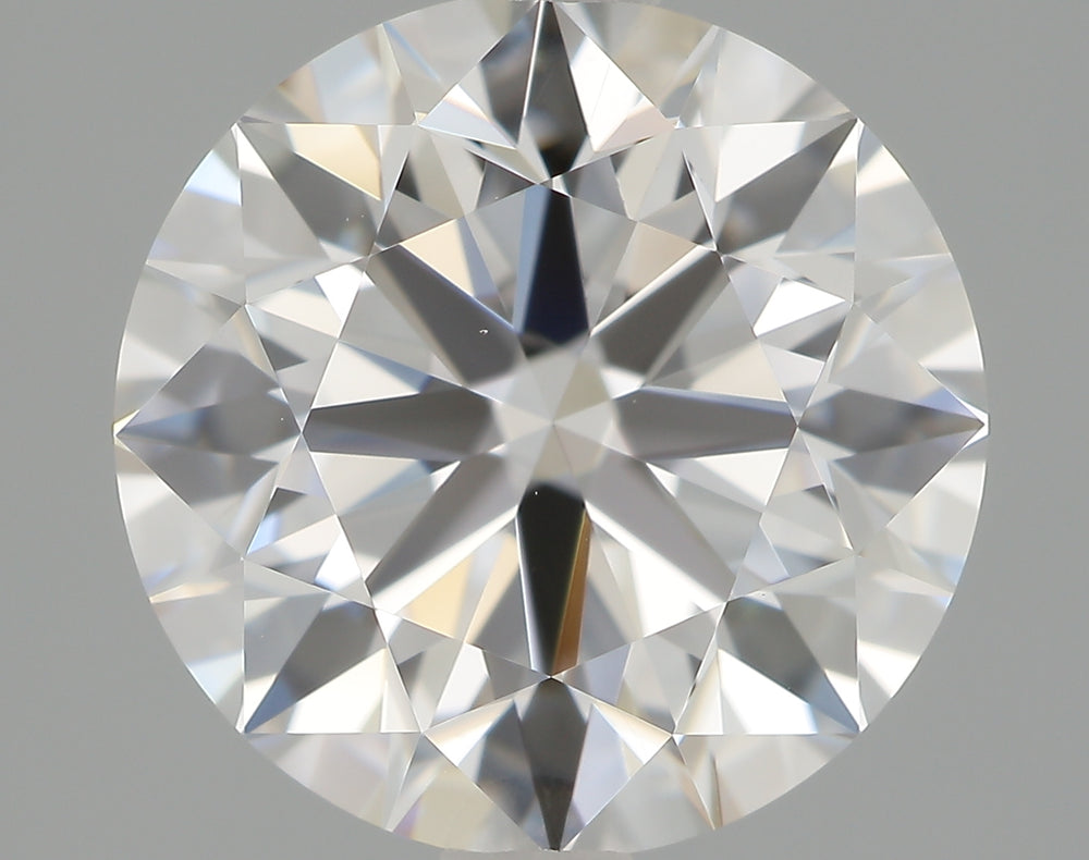 2.02 Carat Round Lab Diamond with  Cut Diamond in 14KT  view 1
