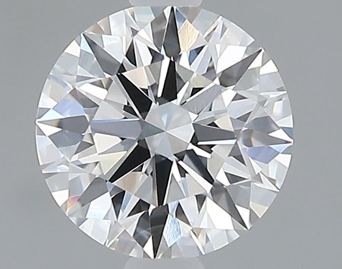 1.17 Carat Round Lab Diamond with  Cut Diamond in 14KT  view 1

