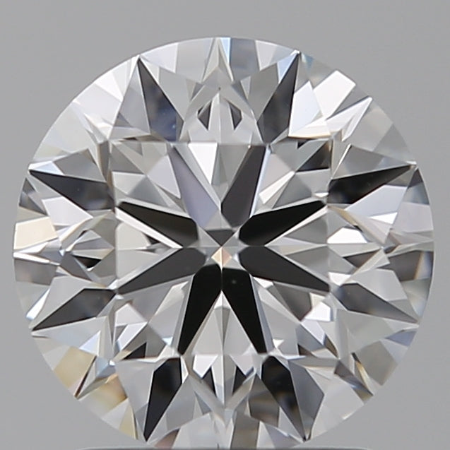 1.75 Carat Round Lab Diamond with  Cut Diamond in 14KT  view 1
