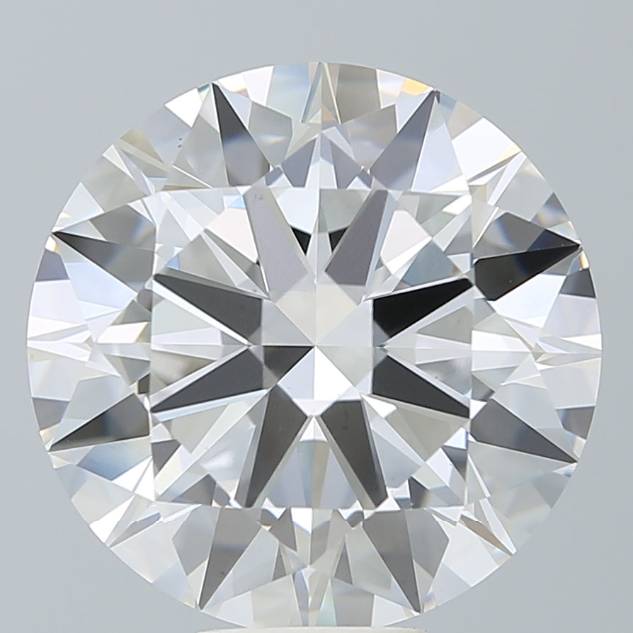 11.01 Carat Round Lab Diamond with  Cut Diamond in 14KT  view 1
